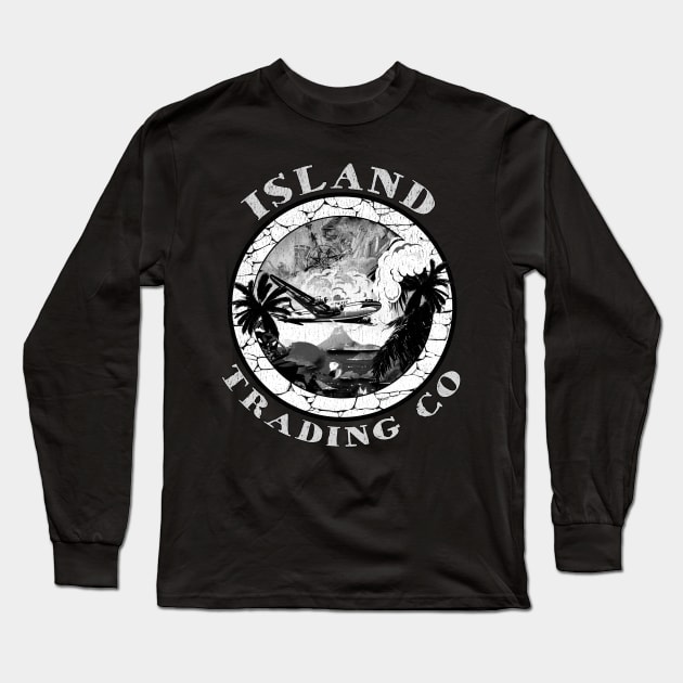 The Island Trading Co- Islands of Adventure Long Sleeve T-Shirt by Joaddo